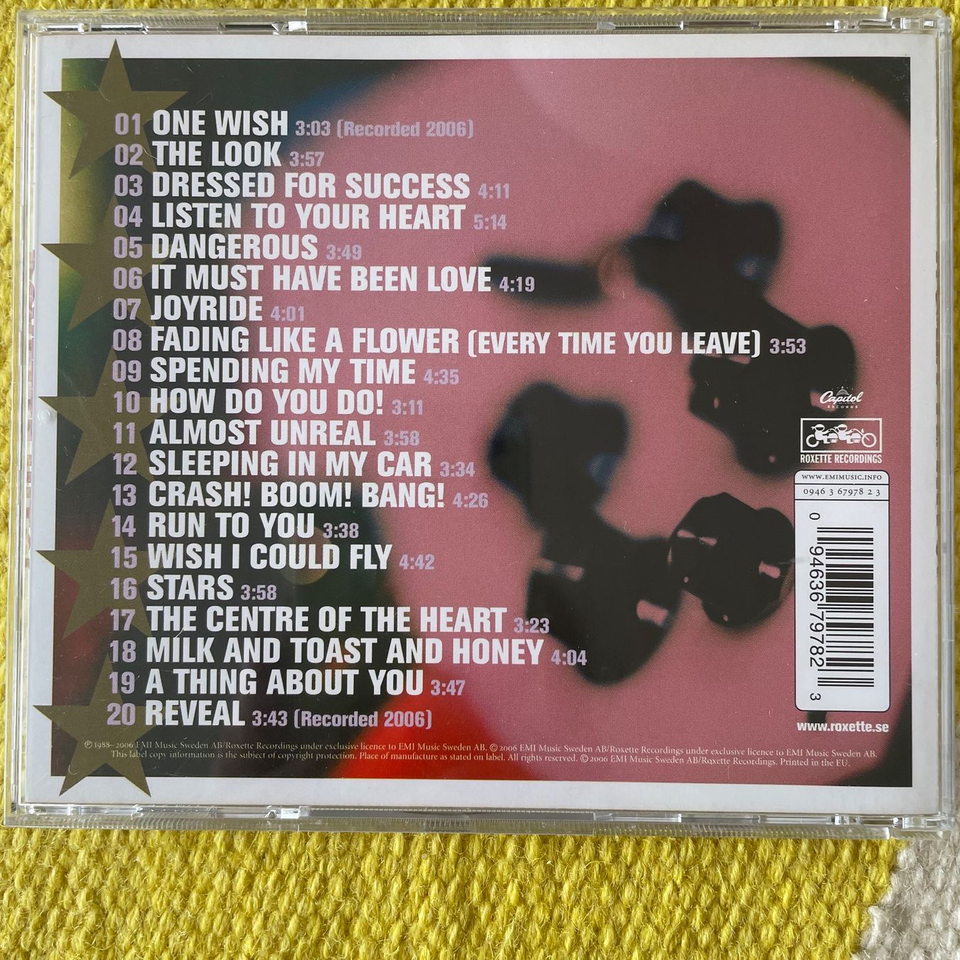 CDs: ROXETTE-HITS 20GREATEST – Gebraucht aus Rorschacherberg von CD-Roli 1