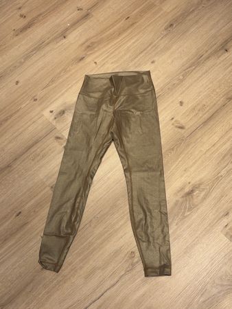 Lululemon Leggings gold Grösse 8 neuwertig