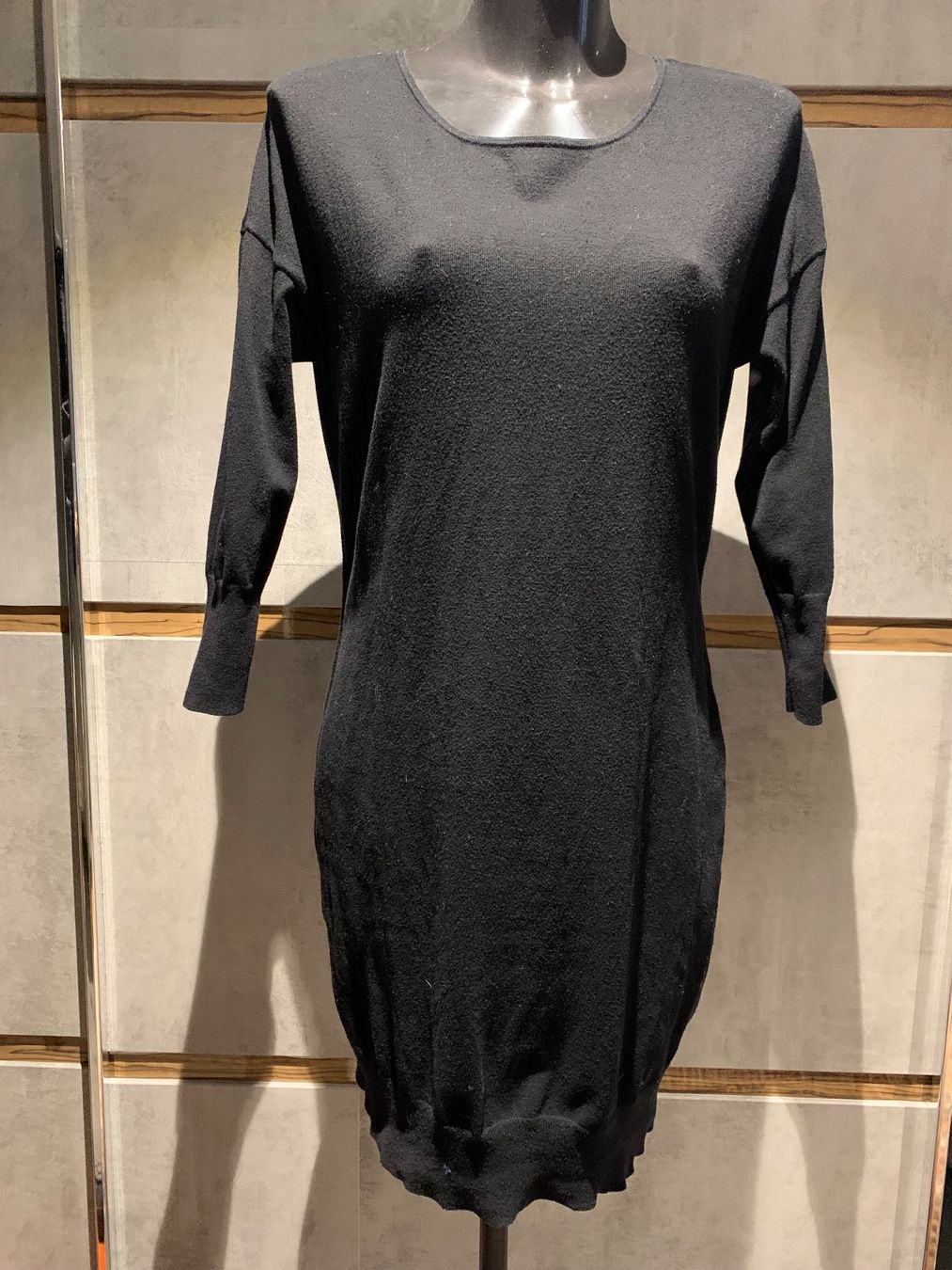 Intimissimi Vestiti: Intimissimi Strick Kleid, schwarz ODER taupe Gr. L /38 40 – Usato da Engelburg venduto da mamalanima 2