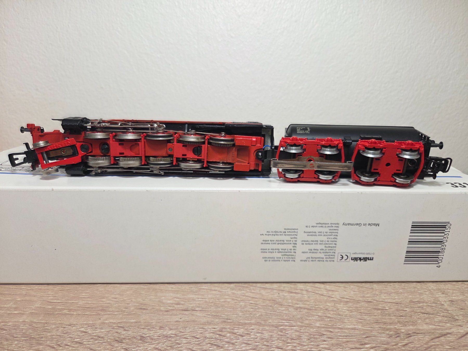 Märklin Modelleisenbahnen: Märklin 3315 Dampflok BR 50 DB H0 – Gebraucht aus St-Aubin-Sauges von Lo_Go 5