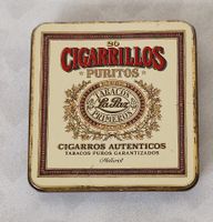 Vintage Blechdose Cigarrillos Puritos La Paz Primeros