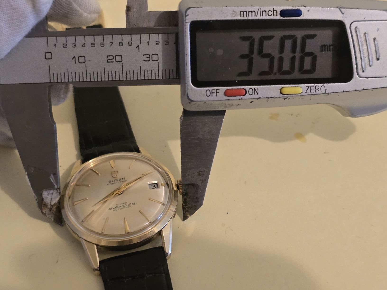 Swiss Orologi: Burent micro Rotor Grand Prix Super Slender  rare !! – Usato da Grand-Lancy venduto da Montre-Swiss 8