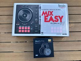 DJ Controller Hercules Inpulse 300 MK2 & Kopfhörer WIE NEU