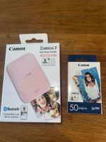 Mini Fotodrucker Canon Zoemini 2 und Papier