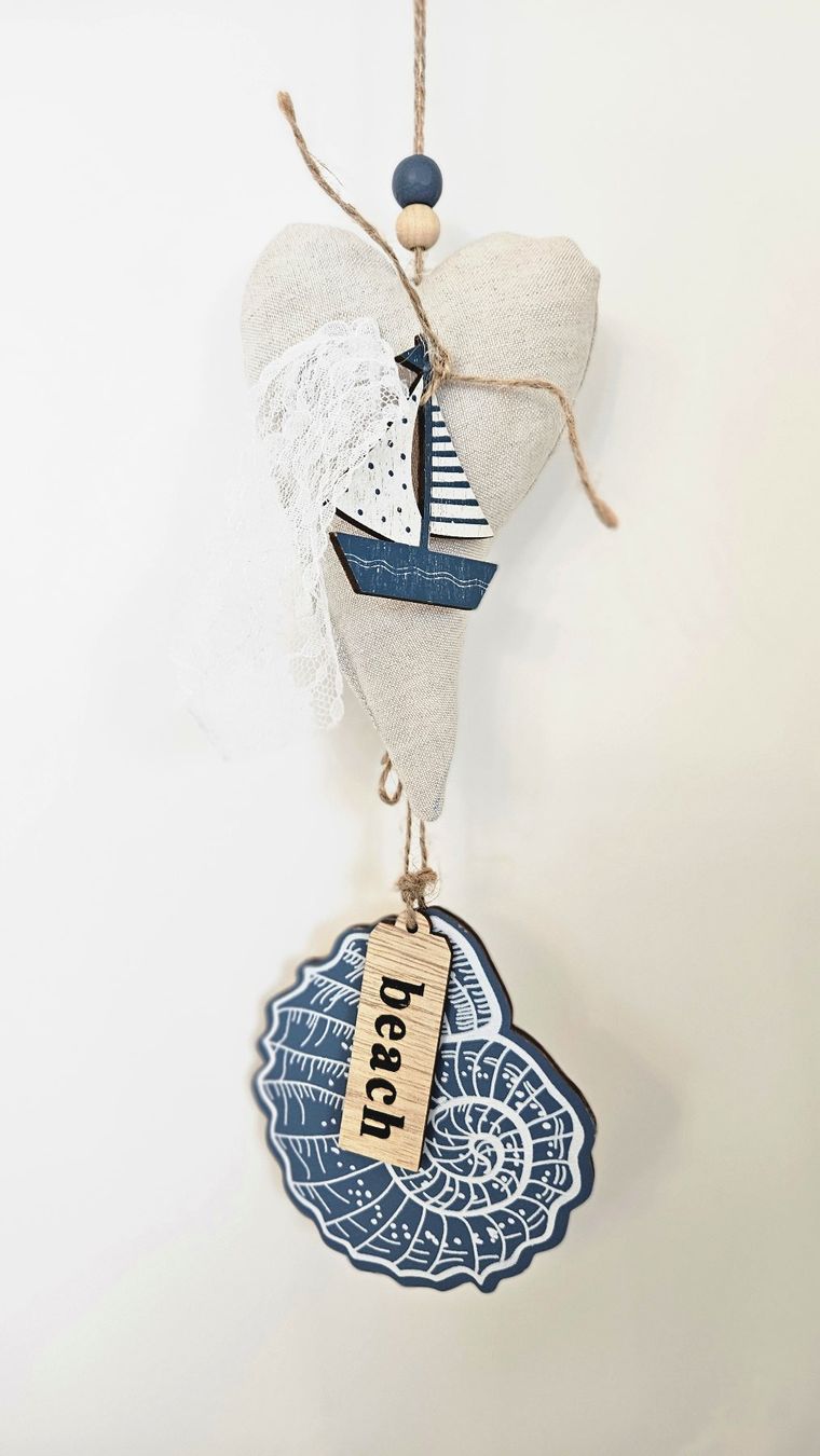 Tutte le decorazioni: Muttertag Maritim Herz Boho Türkranz Deko Geschenk – Nuovo e nell'imballaggio originale da Gossau ZH venduto da LeoniesDeko 1