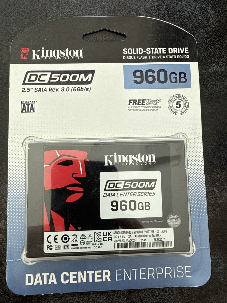 HOT Ssd Kingston Dc500m 960gb 960 Gb Ssd Kingston Dc500m