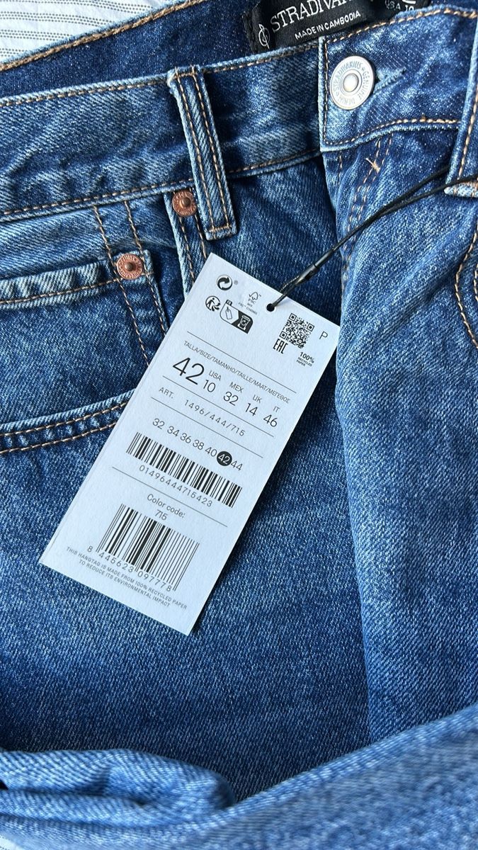 Stradivarius Jeans: Neue Jeans Stradivarius 42 – Nuovo e nell'imballaggio originale da Engelberg venduto da May1818 2