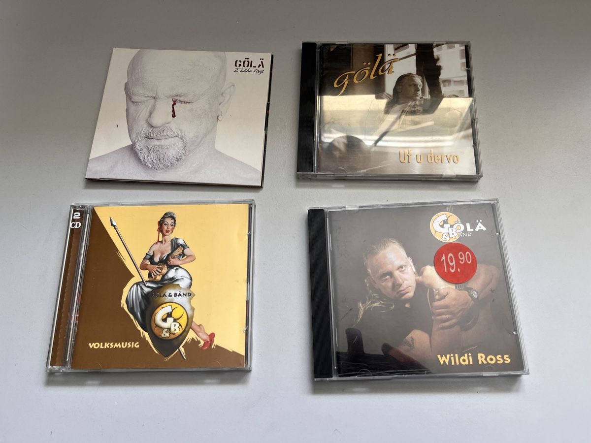CD: Gölä CD-Sammlung, 4 Stk – Usato da Roggwil BE venduto da WULU