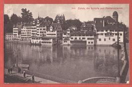 Zürich - Schipfe und Pestalozzianum - 1919