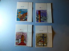 1996 Pro Patria B251 - B254 Kulturgüter ET Vollstempel