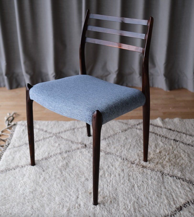 Stühle: 4 Niels Møller Chairs Model 78 Palisander – Gebraucht aus Bern von Zmodern_VIN 7