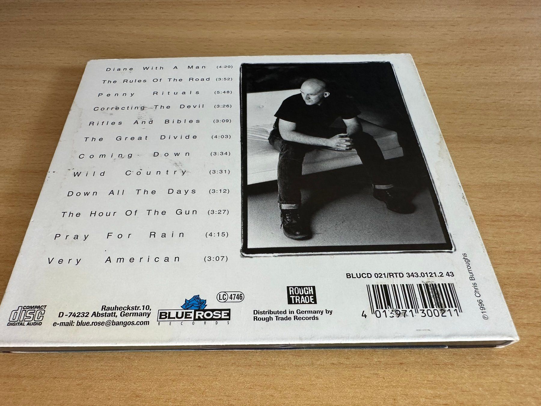 CDs: Chris Burroughs – Clutter – Gebraucht aus Rikon im Tösstal von Alpenmutz 1