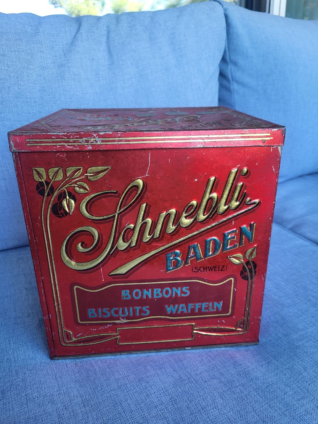 Altre Stoviglie: Blechdose Schnebli Baden Biscuits – Usato da Gutenswil venduto da ghekko88 2