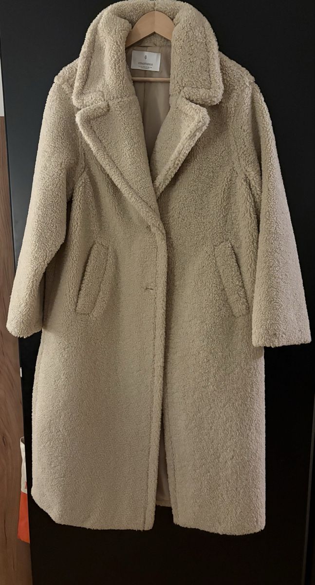 Stradivarius Cappotti: Stradivarius oversized teddy coat. Size XL. Gorgeous! – Usato da Zürich venduto da lin_9kwb