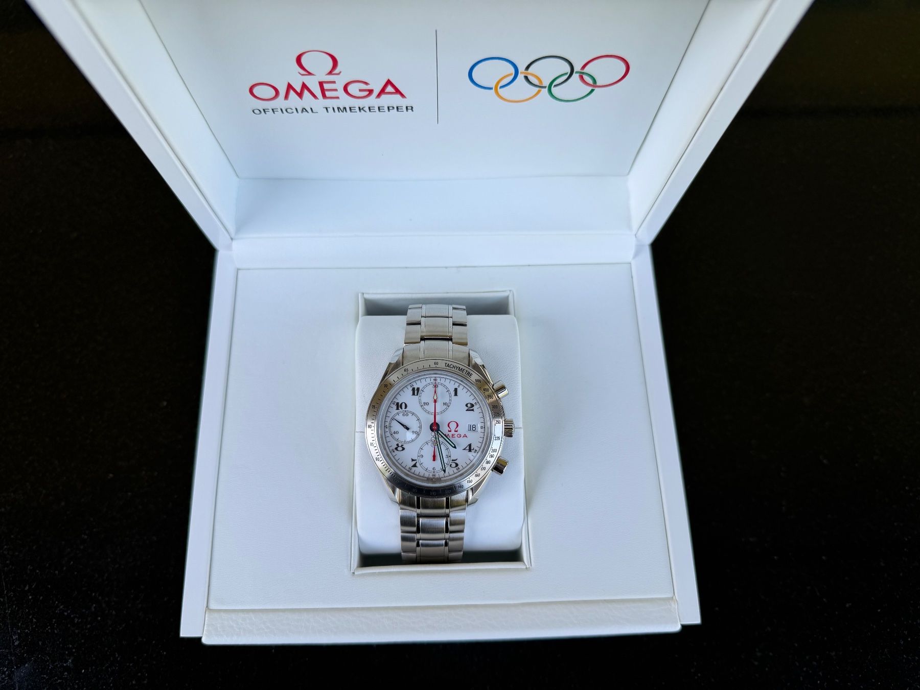 Omega Orologi: Omega Speedmaster  - Olympic Edition  -  Top Zustand! – Usato da Evilard venduto da Phipou 2