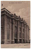 St. Gallen, Neuer Bahnhof, gel. 1915, spezieller Stempel