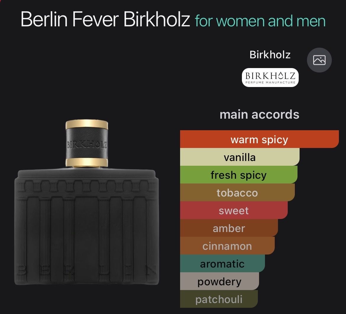 Profumi & Eau de Toilette: NICHE - 2 EDP by Birkholz – Nuovo (secondo la descrizione) da Genève venduto da StaceyH 1