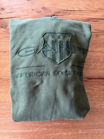 GANT Kapuzenpullover grün