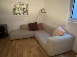 Sofa HAY Mags Soft Sofa  3-Sitzer mit Chaiselongue