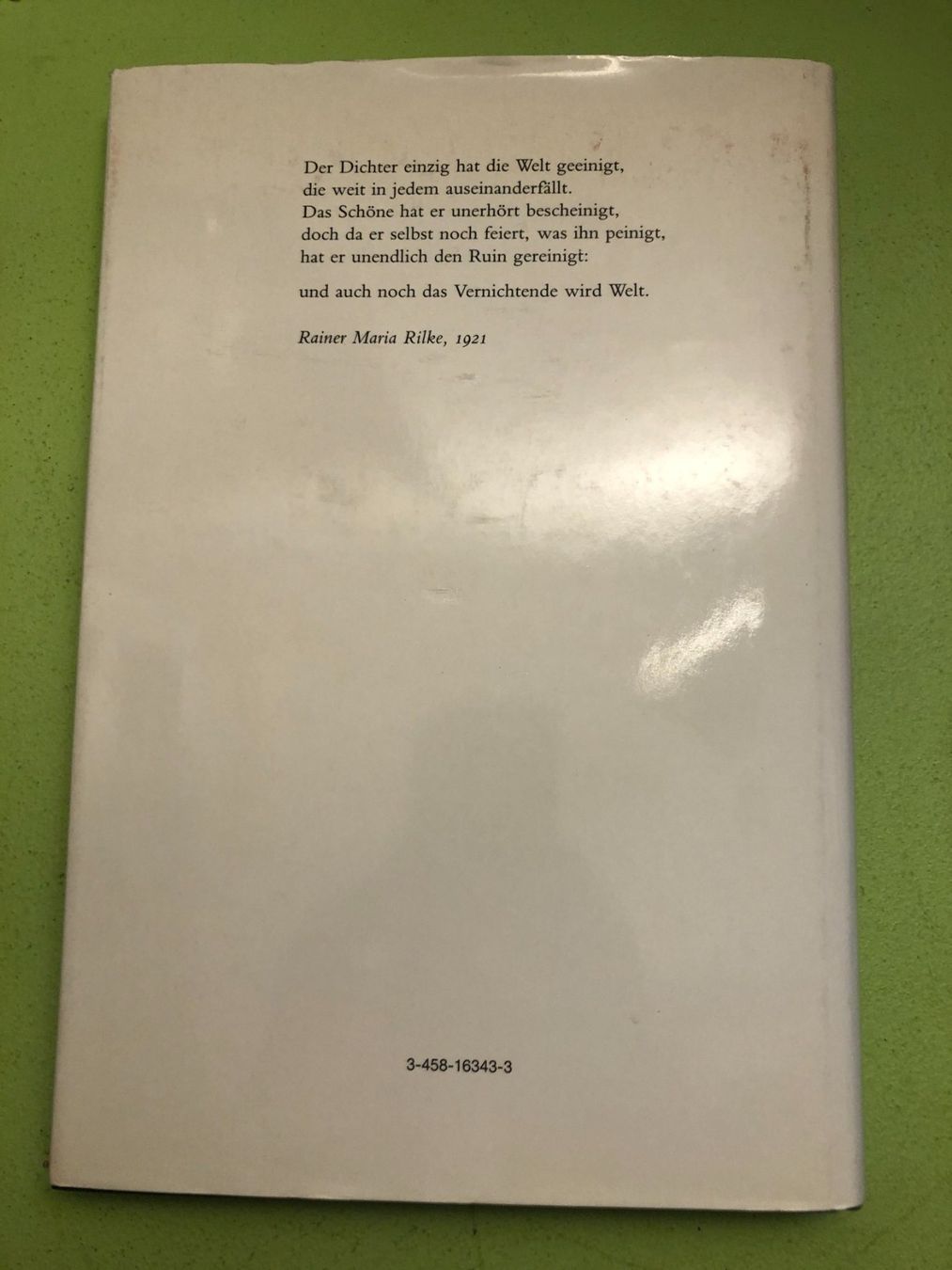 Libri: Horst Nalewski: Rilke – Usato da Zürich venduto da allp 9