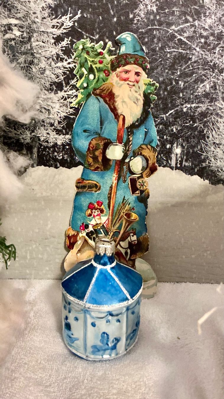 Alle Dekorationen: ÄLTERER WEIHNACHTSSCHMUCK GLAS – Gebraucht aus Zell LU von Silvermemory