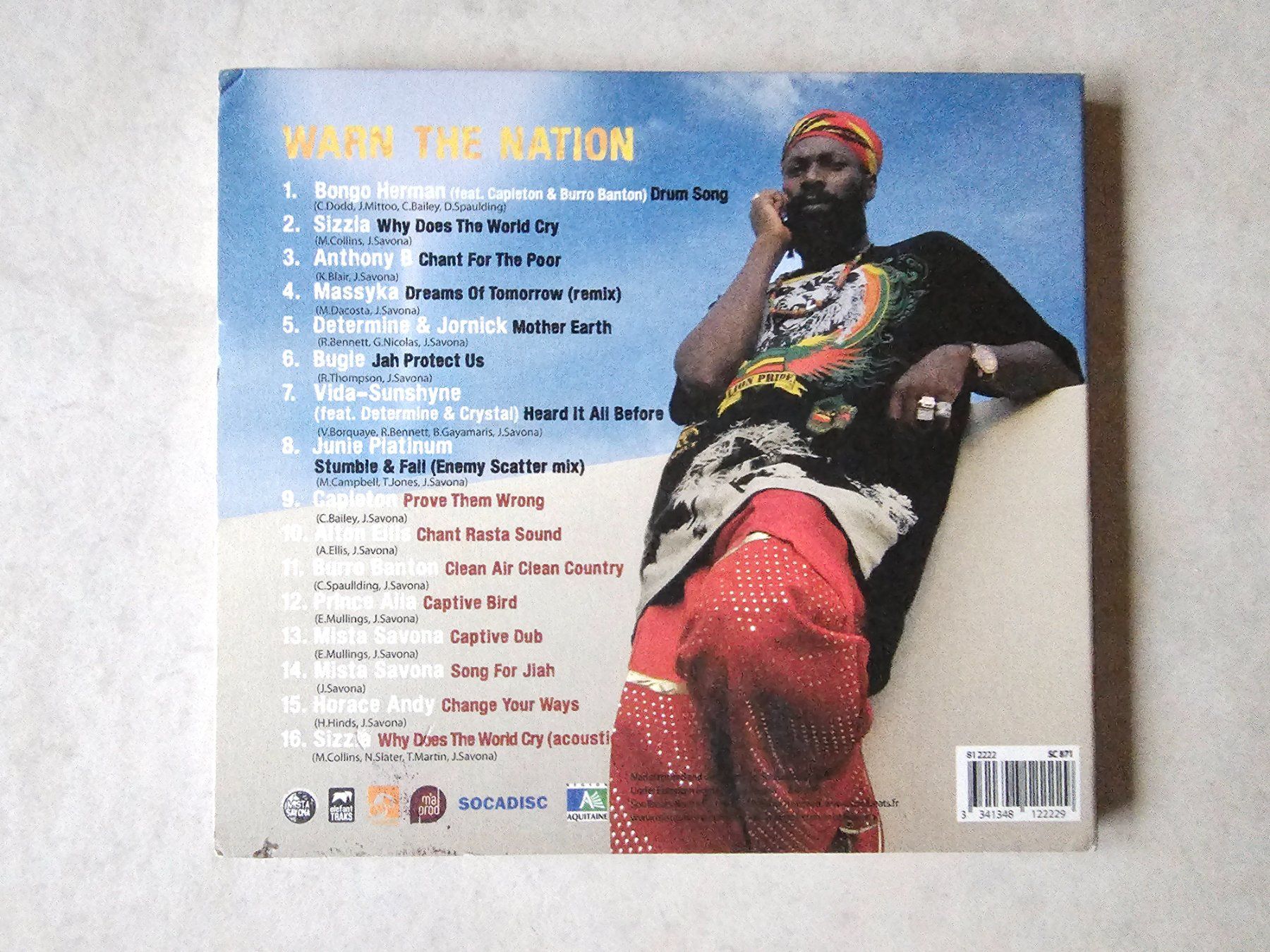 CDs: Mista Savona Present:  Warn The Nation – Gebraucht aus Schneisingen von backstore24 1