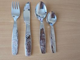 Kinderbesteck 4-teilig Zwilling Jungle