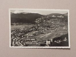 Karte Balsthal SO Solothurn Flugansicht Schloss 1940