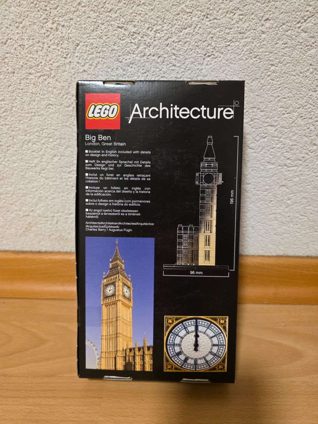 Lego Kit di costruzioni: 21013 Big Ben - LEGO Architecture - NEU/OVP – Nuovo e nell'imballaggio originale da Münchenstein venduto da PeterPan.ch 1