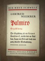 Gertrud Niederer: Palmiro. Erzählung.