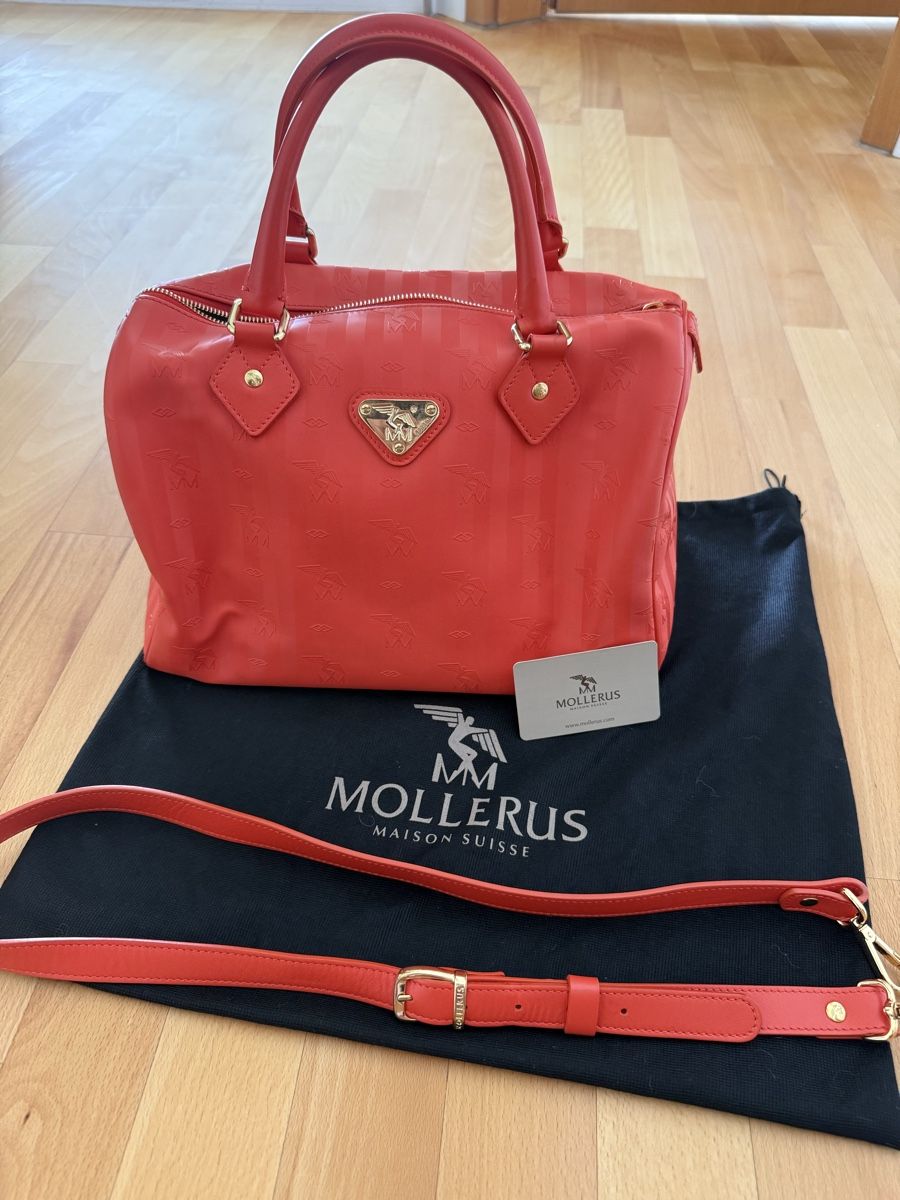 Maison Mollerus Taschen für Damen: Mollerus Tasche Orange  – Gebraucht aus Remetschwil von Ka95