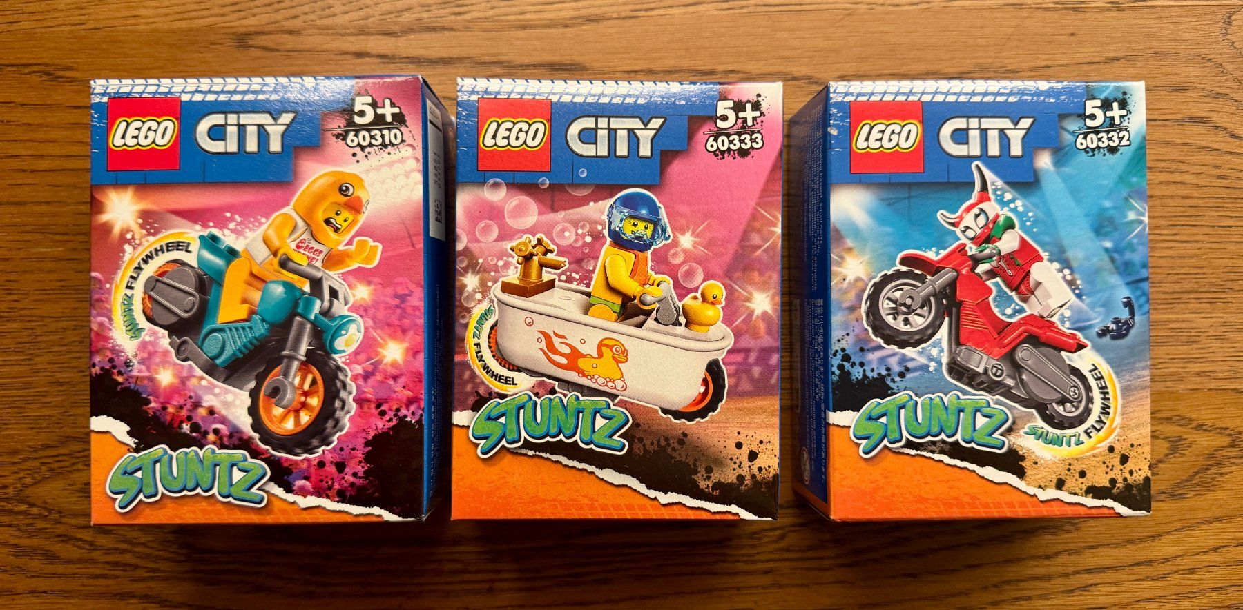 Lego Kit di costruzioni: Lego City Stuntz Sets 3stk. – Nuovo e nell'imballaggio originale da Rechthalten venduto da hosme_be