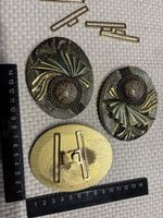 3 Gürtelschnallen