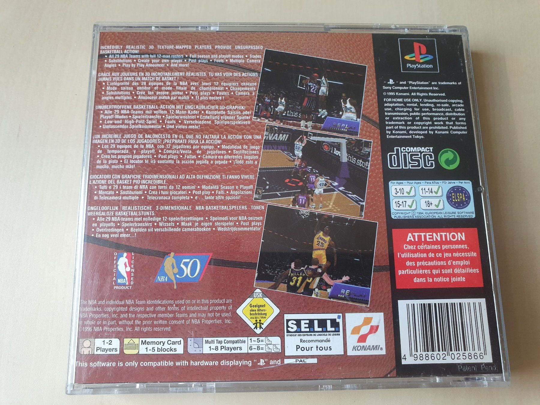 Sony Giochi: NBA in the Zone 2 – Usato da Stansstad venduto da collectorsshop 1