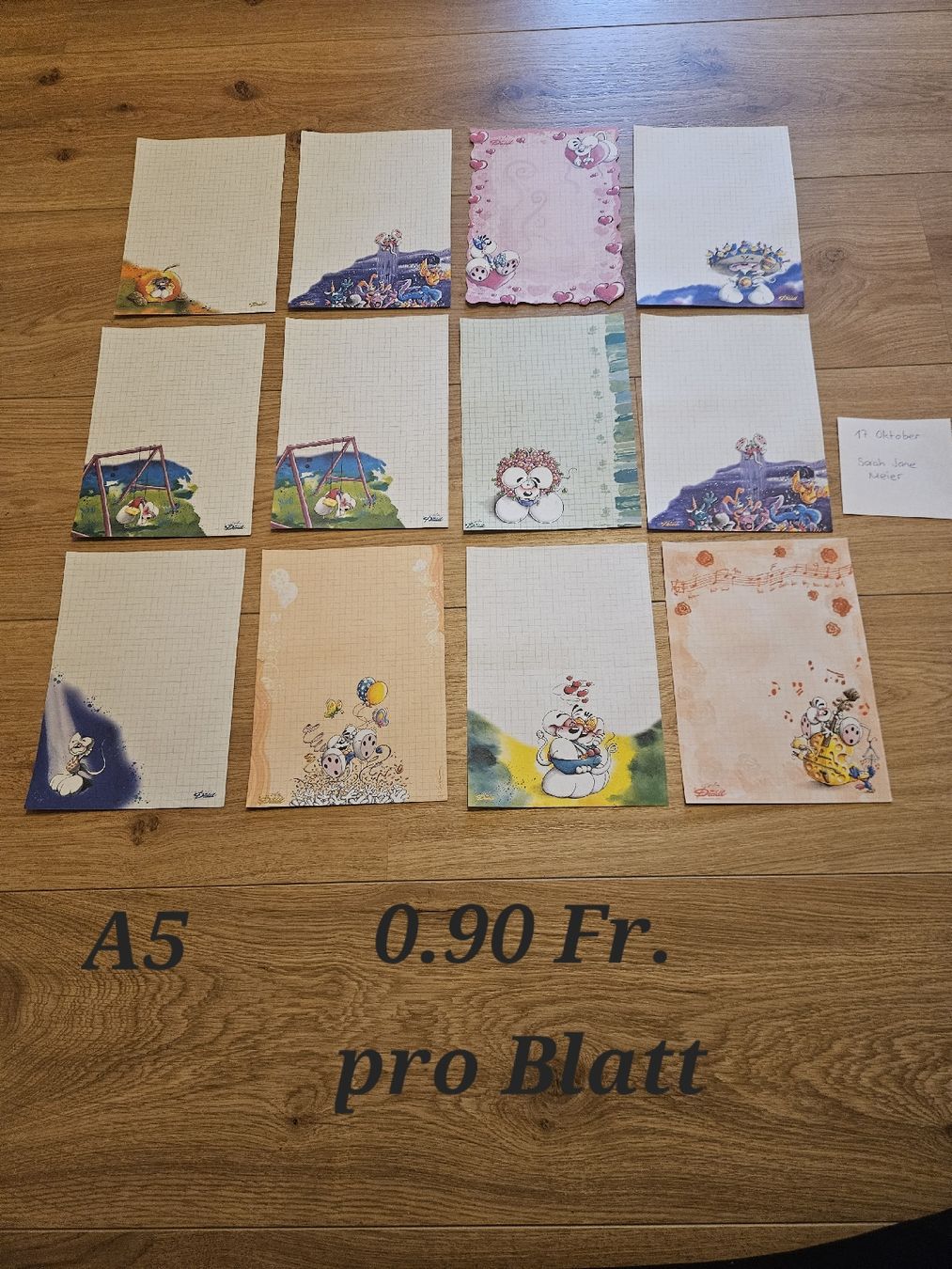 Carta: Diddl Blätter – Nuovo (secondo la descrizione) da Brittnau venduto da Ro-Sa1902 6