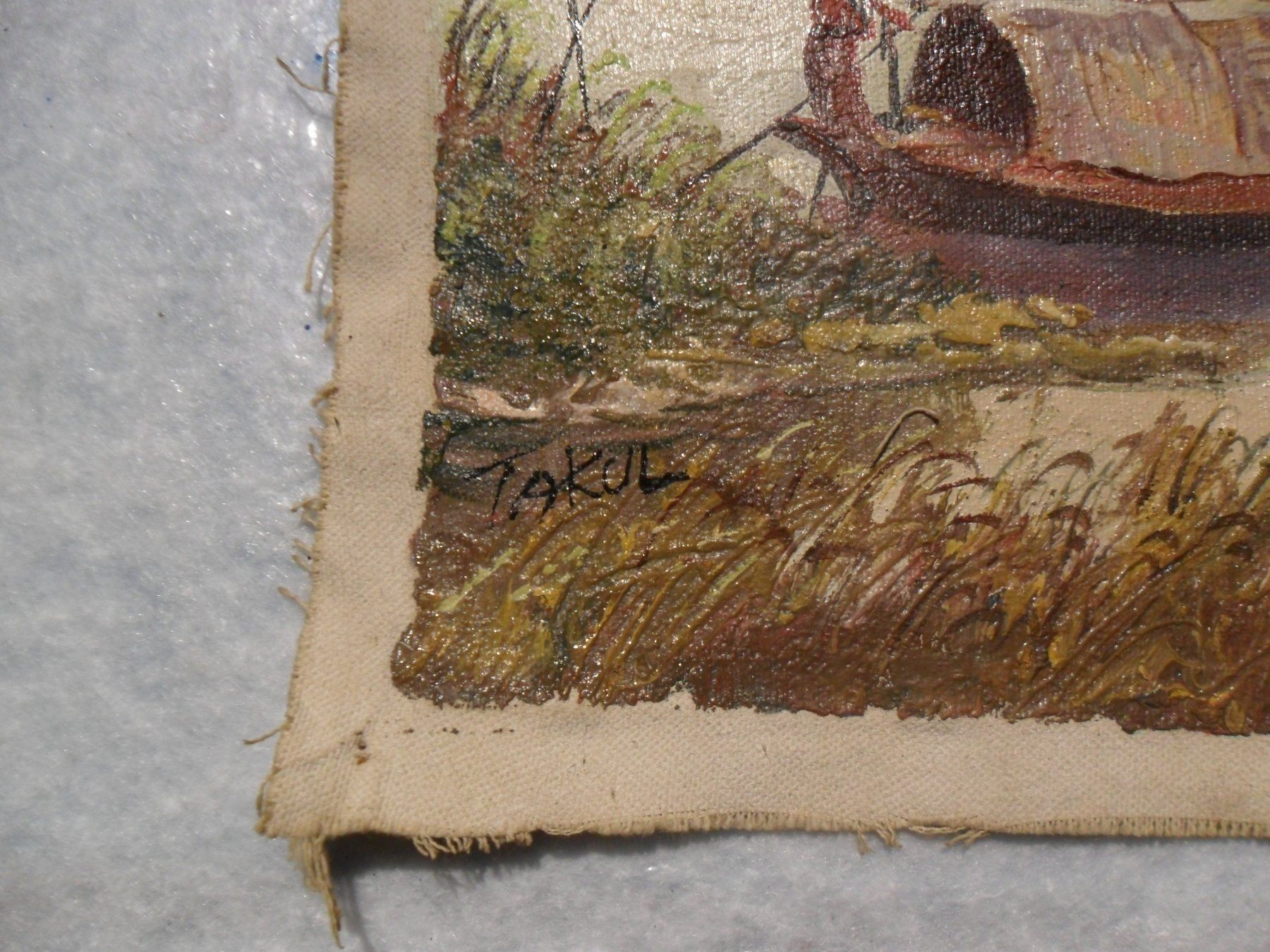 Tableaux: Ölgemälde auf Leinwand – D'occasion à Aesch BL par isc_85jd 2