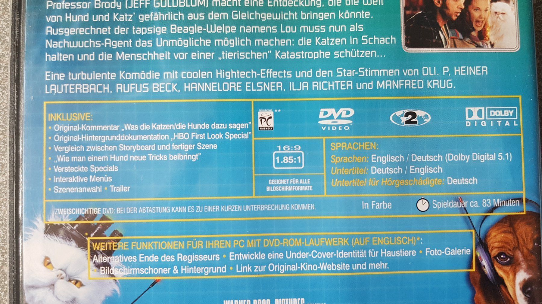 Tutti i DVDs: DVD Cats & Dogs – Usato da Oetwil am See venduto da fineli2 1