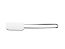 Teigschaber mittel Silikon weiss