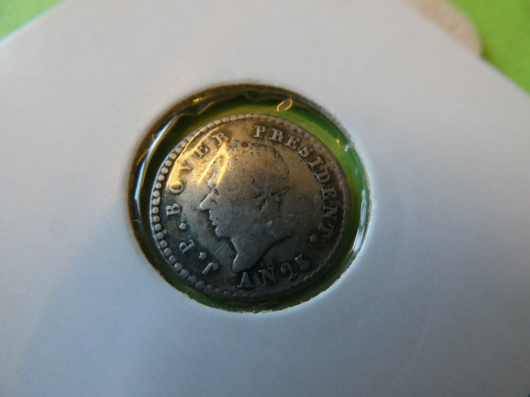 Tutti le monete: Haiti 1828  An 25, 12 Centimes   Silber – Usato da Hinterforst venduto da Rohusri 1