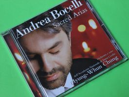ANDREA BOCELLI - SACRED ARIAS CD 1999 Guter Zustand