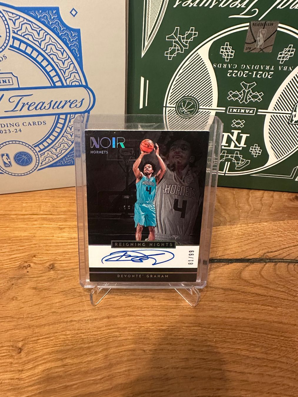 Nba Sammelbilder & Trading cards: Carte Devonte Graham Panini Noir auto 81/99 – Gebraucht aus Vullierens von Gaara04