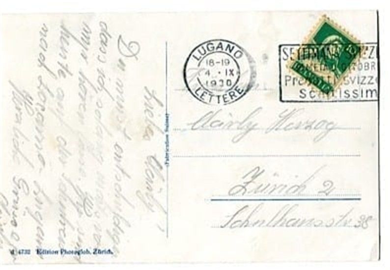 Cartoline postali: Locarno, Arcate – Usato da Ottikon b.Kemptth. venduto da Neptun1974 1