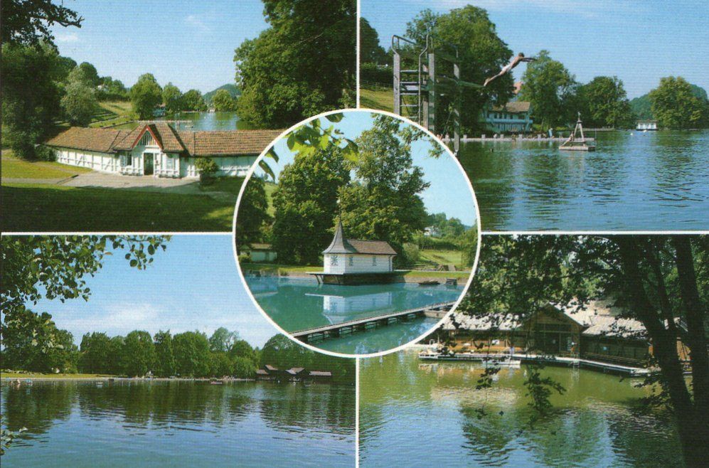 Cartoline postali: St. Gallen drei Weihern. – Usato da St. Gallen venduto da Epu