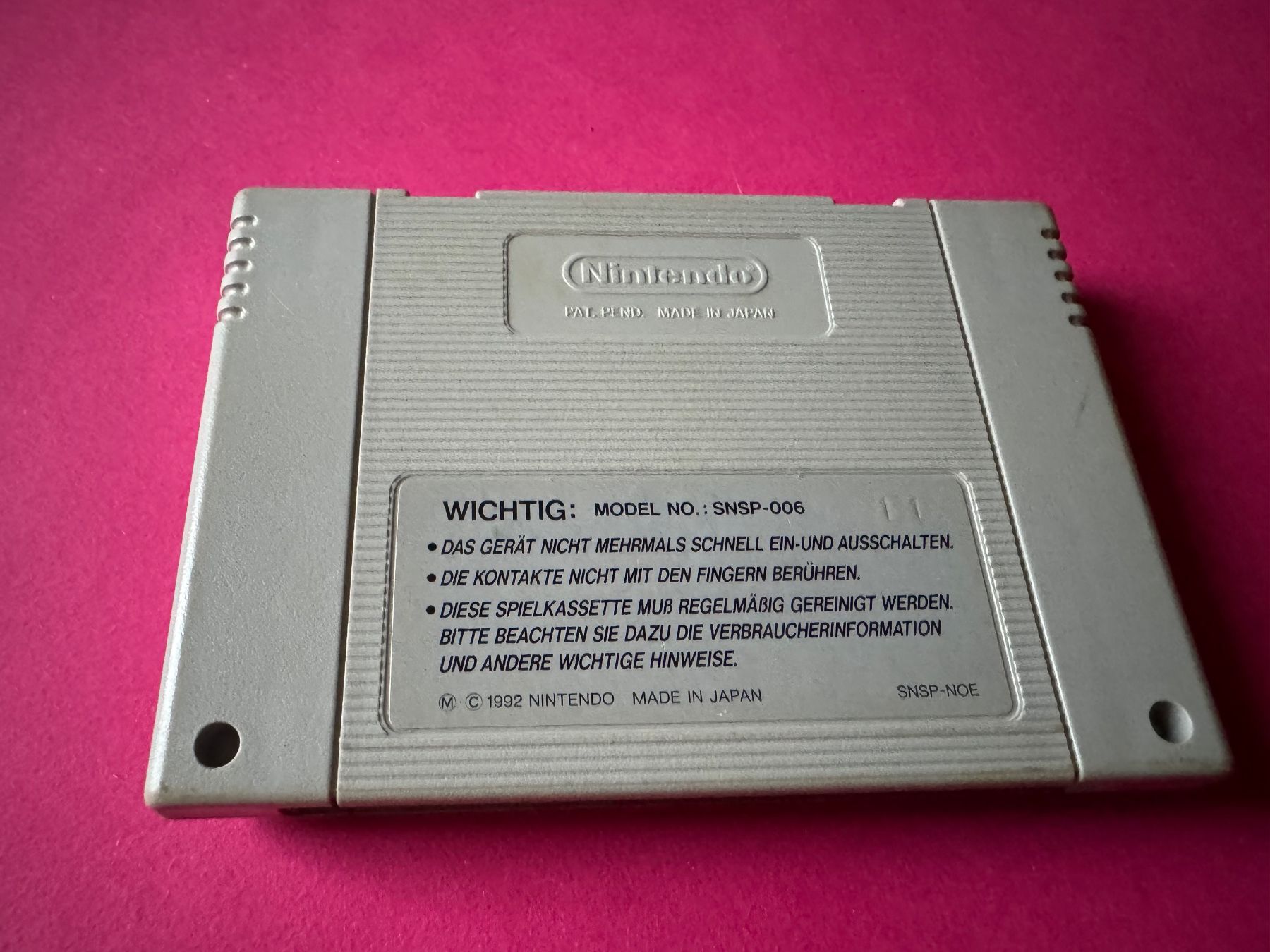 Nintendo Giochi: PAC ATTACK SPIEL FÜR SUPERNINTENDO – Usato da Hägendorf venduto da Briansgameshop 1