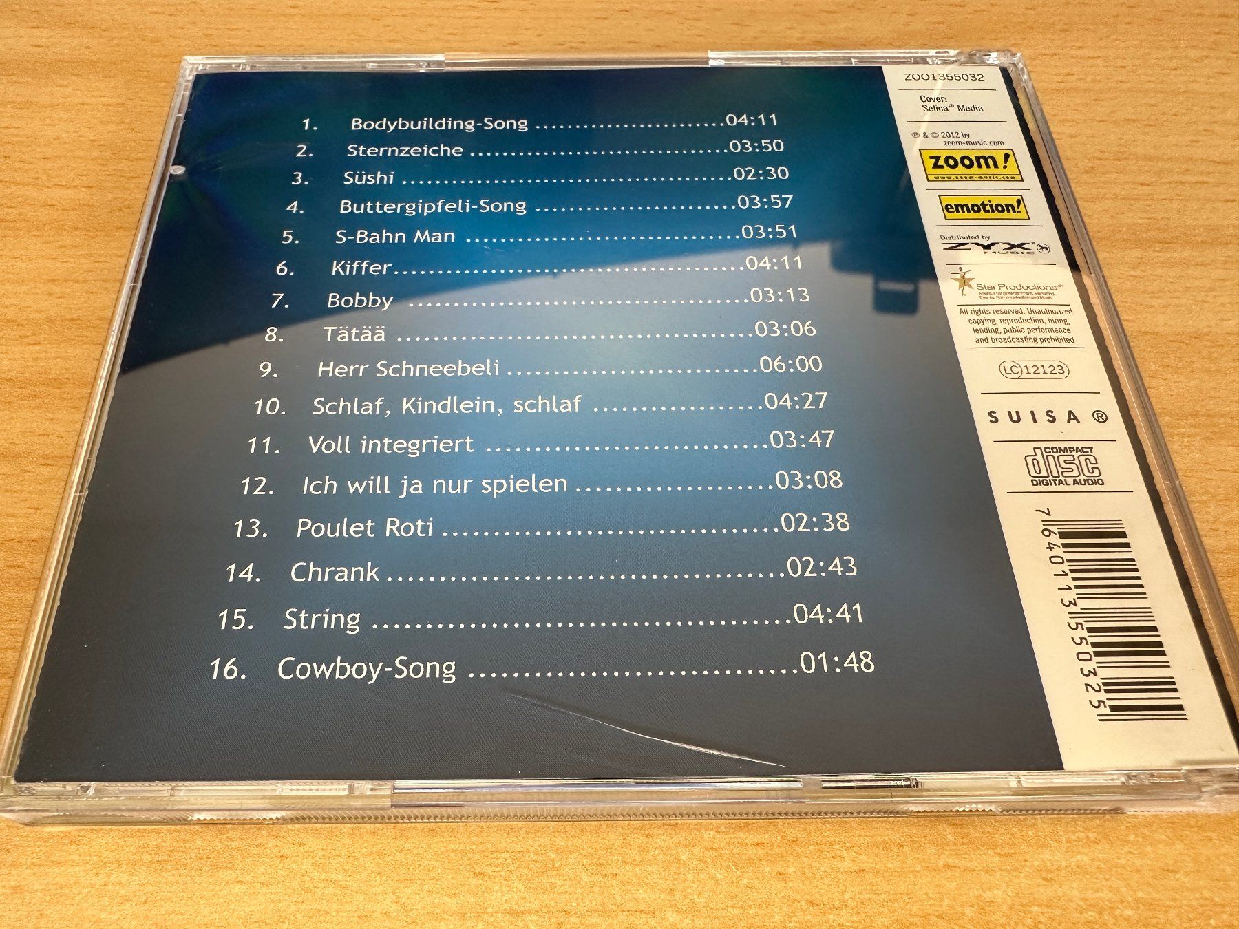 CD: Dux Walti - Menu Surprise – Usato da Rikon im Tösstal venduto da Alpenmutz 1
