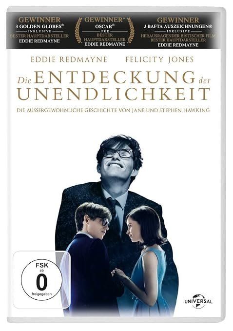 Tutti i DVDs: DIE ENTDECKUNG DER UNENDLICHKEIT       Stephen Hawking – Usato da Romanshorn venduto da L-DVD