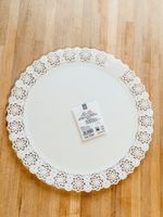 Neuer Tortenständer Servierplatte Ø34cm Vintage Look