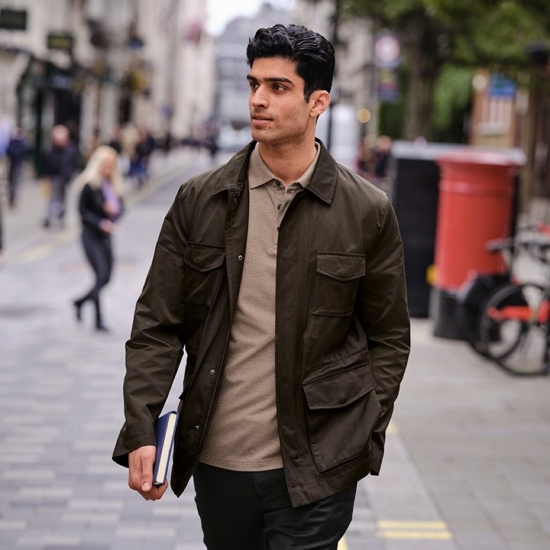 Giacche: Charles Tyrwhitt Showerproof Field  Jacket Grösse L – Usato da Zürich venduto da cvds 9