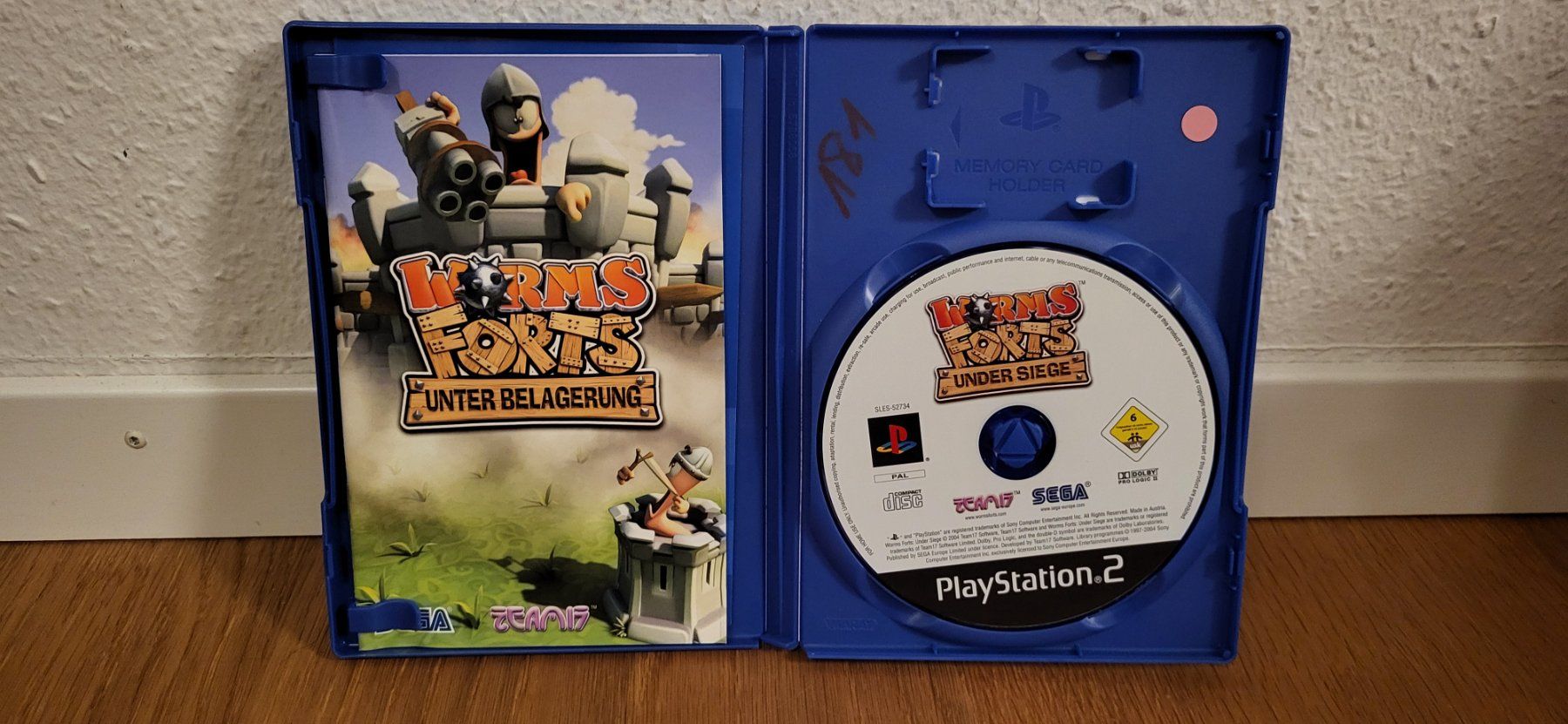 Sony Spiele: PS 2 - Worms Forts Unter Belagerung – Gebraucht aus Münsingen von DigitaleSpielecke 2