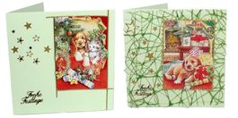 Weihnachtskarte Welpe (521)